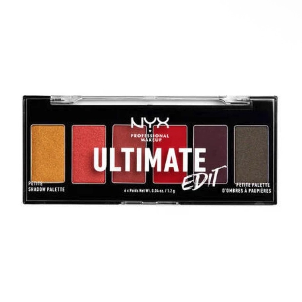 LOT OF 3 Sealed NYX ULTIMATE Edit Eyeshadow Petite Palettes